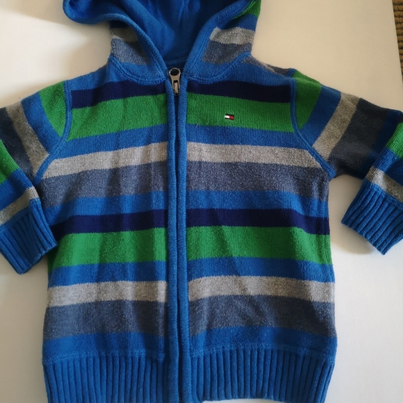 Tommy Hilfiger baby zip up hoodie - Picture 2 of 4